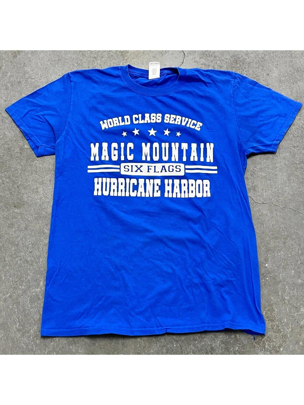 Gildan Six Flags Magic Mountain Crew Member T Shirt